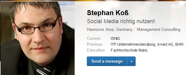 Stephan Koss - LinkedInsider